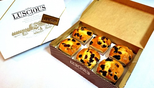 蔓越莓馬芬蛋糕-6入禮盒